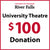 $100.00 Theatre Department Donation