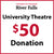 $50.00 Theatre Department Donation