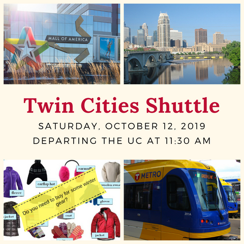 Twin Cities Shuttle - October 12, 2019
