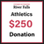Athletics Department Donation $250
